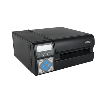 Desktop solid thermal label printer